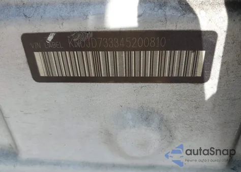 2004 Kia Sorento Ex/Lx из США, поврежденный, VIN KNDJD733345200810